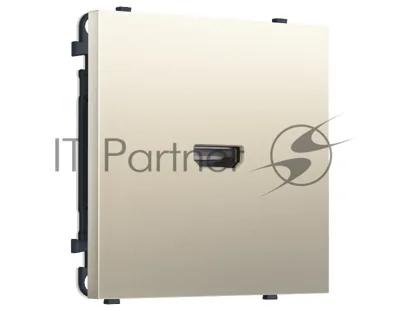 Комплект механизма розетки HDMI 2.1 SIGMA Шёлк 30V/900MS 4K-120HZ 8K-60Hz QUANT PRO (SP5540, PR223)