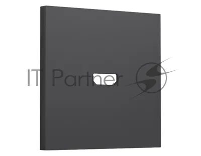 Лицевая панель SIGMA (Графит Мягкое касание) для HDMI розетки QUANT PRO