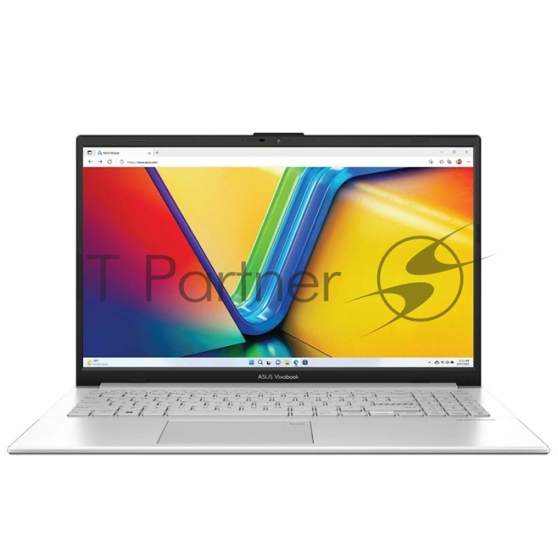 Ноутбук ASUS Vivobook Go 15 E1504FA-BQ5531/15.6"/IPS/AMD Ryzen 5 40/8Gb/256Gb SSD/AMD Radeon 610M/Windows 11 Pro/серебристый/1.63kg