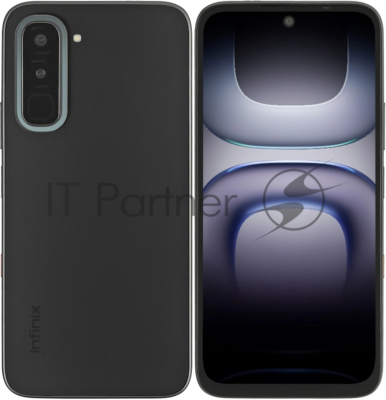 Смартфон Infinix Hot 70, 4/128Gb, черный