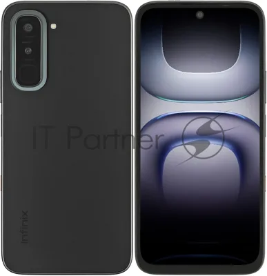 Смартфон Infinix Hot 70, 4/128Gb, черный