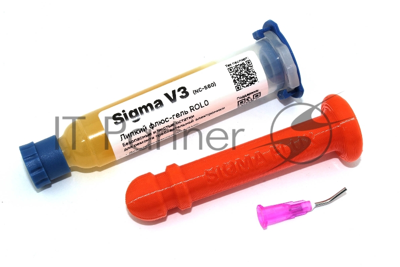Флюс гель безотмывочный Sigma V3 NC-560, 10 мл