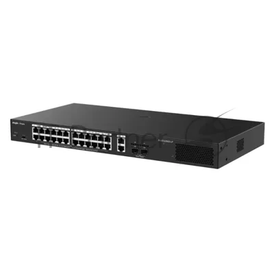 Коммутатор Ruijie Reyee RG-ES228GS-LP, 24×1 Гбит/с PoE + 2×1 Гбит/с + 2×1 Гбит/с SFP Uplink, настраиваемый