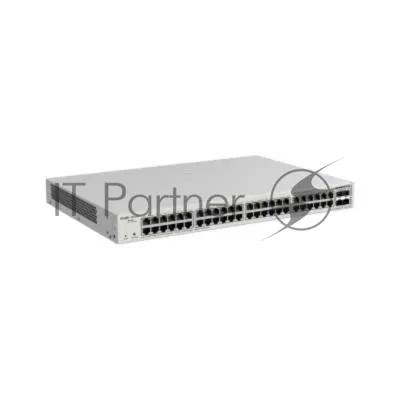 Коммутатор Ruijie Reyee RG-NBS3100-48GT4SFP-P-V2, 48×1 Гбит/с PoE + 4×1 Гбит/с SFP Uplink, управляемый