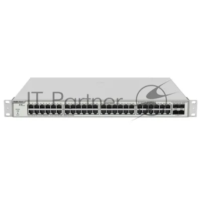 Коммутатор Ruijie Reyee RG-NBS3200-48GT4XS-P-V2, 48×1 Гбит/с PoE + 4×10 Гбит/с SFP+ Uplink, управляемый