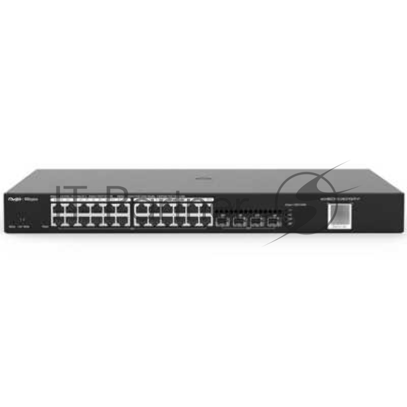 Коммутатор Ruijie Reyee RG-NBS3100-24GT4SFP-P-V2, 24×1 Гбит/с PoE + 4×1 Гбит/с SFP Uplink, управляемый