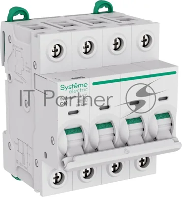 Выключатель автоматический 4П 40А характеристика C 6кA 400В Systeme Electric Systeme9 (кратно 1)