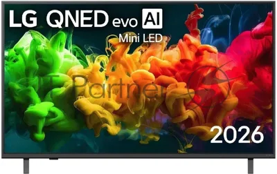 Телевизор LG 50" 50QNED80B6B.ARU, черный Mini-LED, QNED 3840x2160 4K Ultra HD, 60Hz, Smart TV WebOS