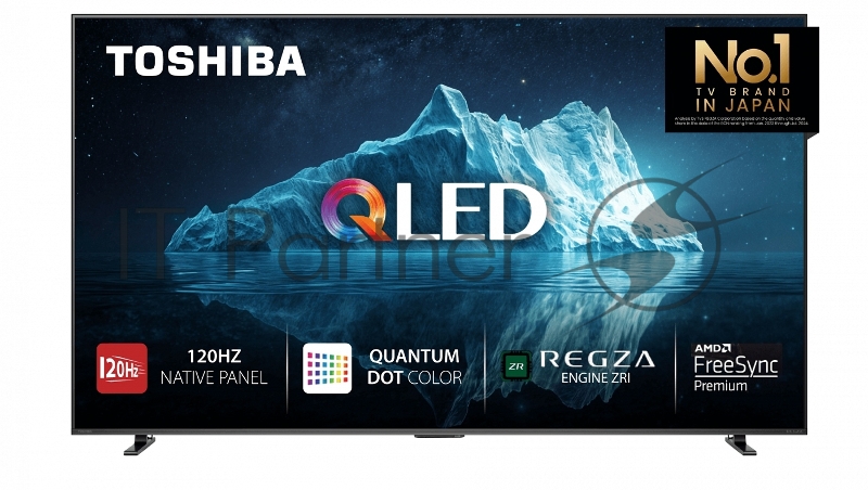 Телевизор Toshiba 65" 65Z670RE черный DLED+QLED UHD 144Hz Smart TV VIDAA 3GB/8GB