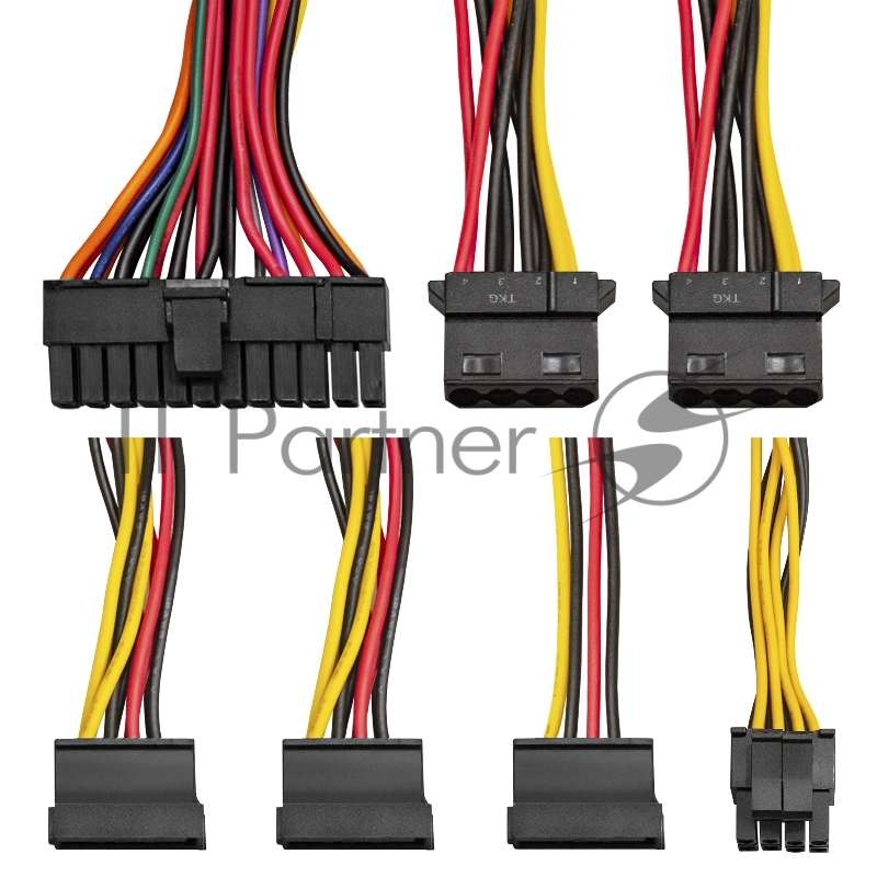 Блок питания 350W ExeGate F350S (Flex ATX, for ITX case, 4cm fan, 24pin, (4+4)рin, 3xSATA, 2xIDE)