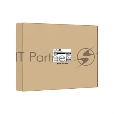 Полка консольная 19" ExeGate ECCS-1U300-G (перфорированная, глубина 300мм, крепление 19" 1U, для напольных шкафов и стоек глубиной 450мм/600мм, нагрузка до 15кг, цвет светло-серый RAL7035)