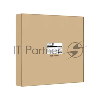 Полка консольная 19" ExeGate ECCS-1U400-G (перфорированная, глубина 400мм, крепление 19" 1U, для напольных шкафов и стоек глубиной 600мм/800мм/1000мм, нагрузка до 15кг, цвет светло-серый RAL7035)