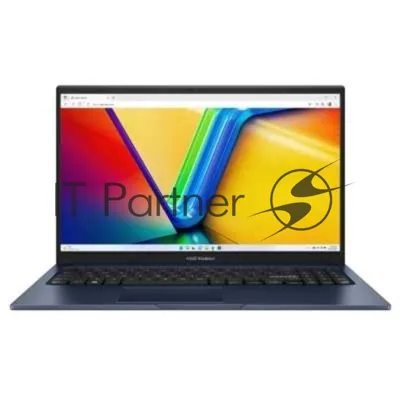 Ноутбук ASUS VivoBook 15 X1504MA-BQ601/15.6"/IPS/Core 3 304/8Gb/256Gb/SSD/Intel Graphics/Без ОС/синий/1.7kg