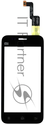 Сенсорное стекло (тачскрин) для Xiaomi Mi 1 черное