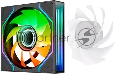 Вентилятор для корпуса Thermaltake Swafan 120 EX Infinity ARGB 120х120x25 черный 4-pin 32дБ (CL-F264-PL12SW-A) Ret