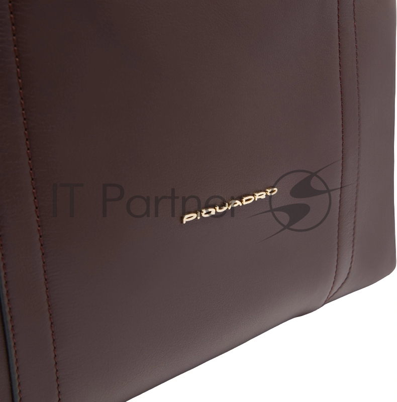 Деловая сумка женская Piquadro Circle BD4574W92/BORO с отделением для ноутбука 14" сливовая натур.кожа