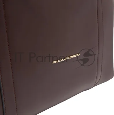 Деловая сумка женская Piquadro Circle BD4574W92/BORO с отделением для ноутбука 14" сливовая натур.кожа