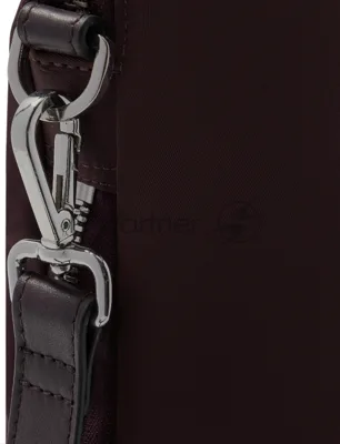 Деловая сумка женская Piquadro Lyra CA4021W92T/BO2 с отделением для ноутбука 15.6" бордовая нейлон/натур.кожа
