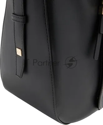 Деловая сумка тоут женская Piquadro Circle BD7136W92/N с отделением для ноутбука 14" черная натур.кожа