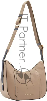 Сумка кросс-боди женская Piquadro Circle BD6657W92/TOBLU бежевая/голубая натур.кожа
