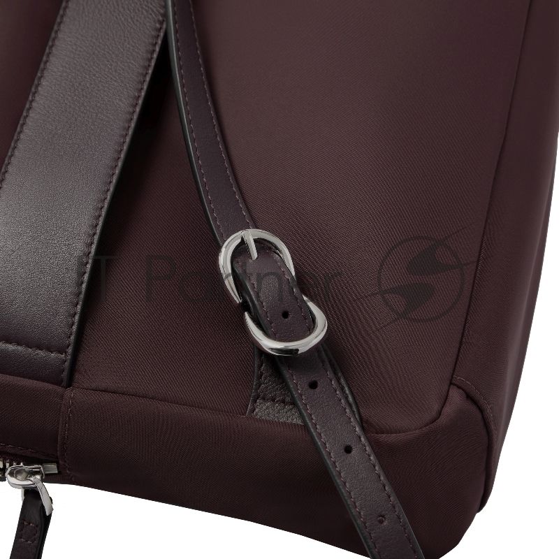 Рюкзак женский Piquadro Lyra CA5566W92T/BO2 бордовый нейлон/натур.кожа