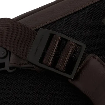 Рюкзак слинг мужской Piquadro Russel CA6764W137/TM темно-коричневый натур.кожа