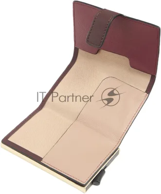Чехол для кредитных карт Piquadro Circle PP5649W92R/BORO сливовый металл/натур.кожа