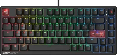 Клавиатура A4Tech Bloody MS76 проводная, USB Type-A, черный