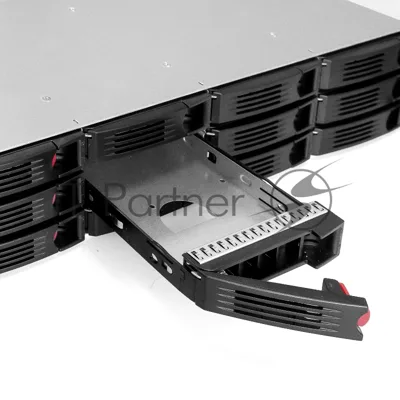Серверная платформа ExeGate Pro 2U550-HS12 <RM 19", высота 2U, глубина 550, Redundant БП 2x2000W, 12xHotSwap>