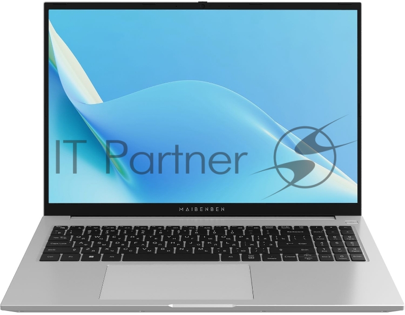 Ноутбук Maibenben M16B-R574UM/16"/IPS/AMD Ryzen 5 7430U/8Gb/512Gb SSD/AMD Radeon Graphics/Linux/серебристый/1.89kg