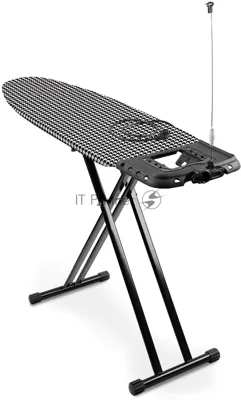 Гладильная доска Ника Haushalt Lux 123x46см рег.высот. черный/рисунок (LX/H)
