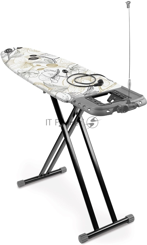 Гладильная доска Ника Haushalt Lux 123x46см рег.высот. черный/рисунок (LXТ/О)