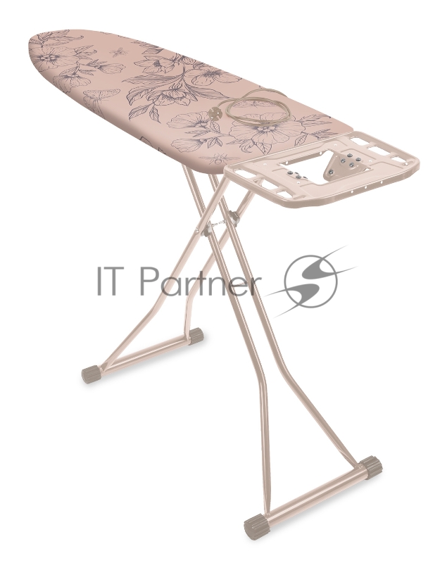 Гладильная доска Ника Haushalt XL 123x46см рег.высот. золотистый/рисунок (HXLТ/F)