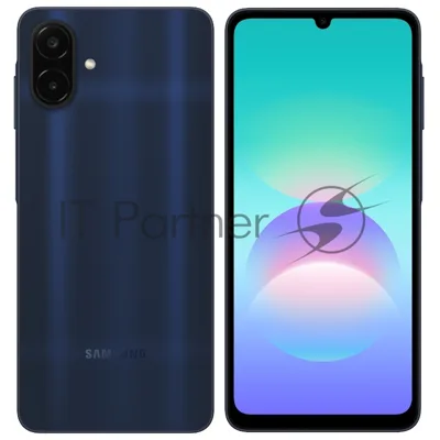 Смартфон Samsung Galaxy A08 4Gb, 64Gb, синий