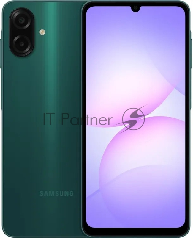Смартфон Samsung Galaxy A07s 4Gb, 128Gb, зеленый