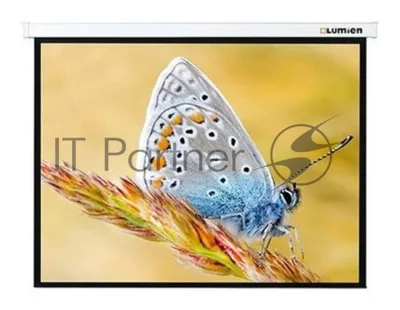Экран с электроприводом Lumien Master Control 229x305 см (146") Matte White FiberGlass черная кайма по периметру