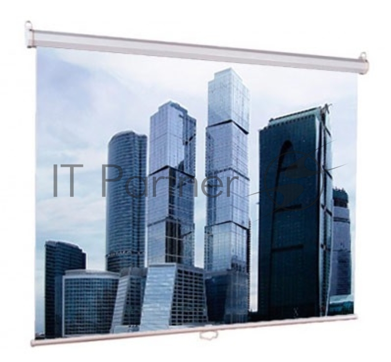 Экран Lumien 160x160 см Eco Picture LEP-100105 1:1 настенно-потолочный рулонный