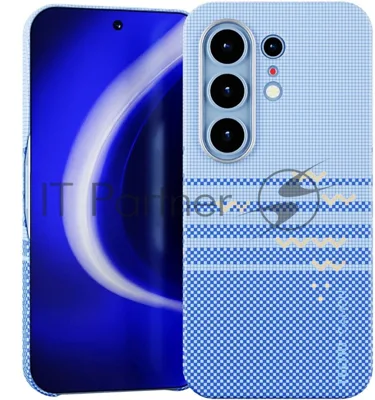 Чехол (клип-кейс) KRUTOFF для Tecno Camon 50 Ultra голубой (1071709)