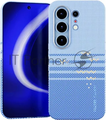 Чехол (клип-кейс) KRUTOFF для Tecno Camon 50 голубой (1071707)
