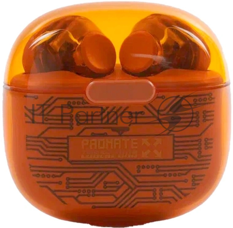 Гарнитура вкладыши Padmate S31 оранжевый беспроводные bluetooth в ушной раковине (S31 ORANGE)