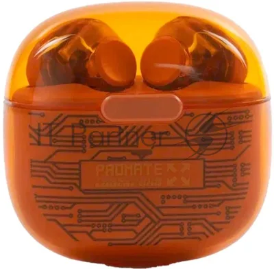 Гарнитура вкладыши Padmate S31 оранжевый беспроводные bluetooth в ушной раковине (S31 ORANGE)