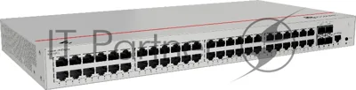 Коммутатор Huawei S310-48PN4X, 48×2.5 Гбит/с PoE+ + 4×10 Гбит/с SFP+, управляемый