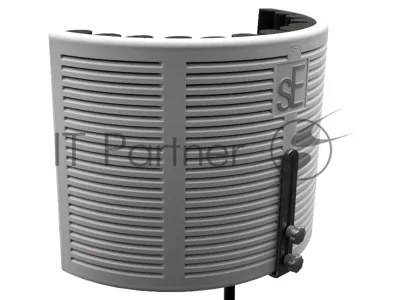 Акустический экран sE Electronics [RF-X WB] для устранения отраженных звуковых волн и интерференции на капсюле. Улучшенает звуковые характеристики комнаты и микрофона. Цвет белый.
