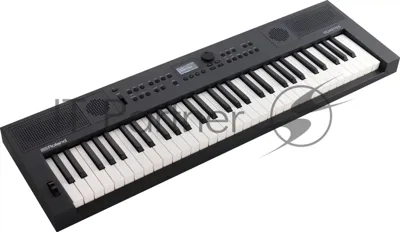61-клавишный синтезатор ROLAND [GO:KEYS-5-GT] с автоаккомпанементом, вокальные эффекты, с ZEN-Core (1154 тембра), автоаккомпанементом (203 стиля), секвенсором аккордов (304 пресета), Bluetooth 5.0, USB-C/A, микрофонным входом, стереодинамиками, 4,9 кг.