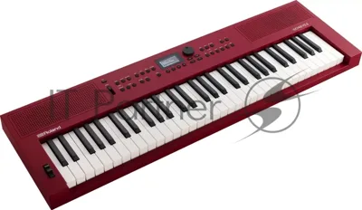 Компактный интерактивный синтезатор ROLAND [GO:KEYS-3-RD] с 61 клавишей, чувствительностью к силе нажатия, звуковым генератором ZEN-Core (1154 тембра), автоаккомпанементом (203 стиля), секвенсором аккордов, Bluetooth 5.0, USB-C/A, встроенными динамиками,