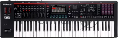 Синтезатор/рабочая станция ROLAND [FANTOM-06] с 61 клавишей (чувствительными к скорости нажатия), генератором ZEN-Core/SuperNATURAL, более 3 500 тембров. Есть сенсорный экран, 16 пэдов с RGB-подсветкой, секвенсор, арпеджиатор, аудиоинтерфейс, MIDI. Вес: