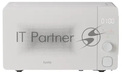 Микроволновая печь Tuvio MW05WB 20 л с функцией разморозки, регулировкой мощности и автоменю, белая