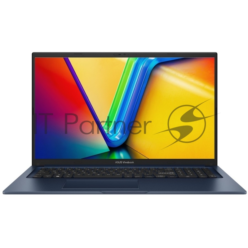 Ноутбук ASUS Vivobook 17 X1704VA-AU1160/17.3"/IPS/Intel Core 5 120U/16Gb/512Gb SSD/Intel UHD Graphics/Windows 11 Pro/синий/2.1kg