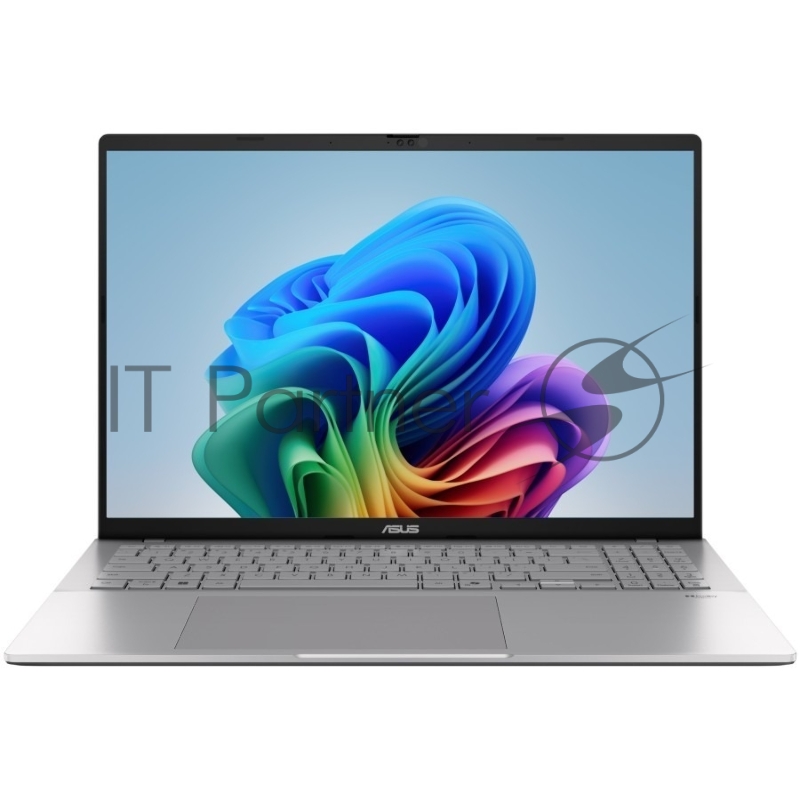 Ноутбук ASUS Vivobook S16 M3607HA/16"/IPS/AMD Ryzen 7 260/32GB/512GB SSD/AMD Radeon 780M/Без ОС/серебристый/1.7kg