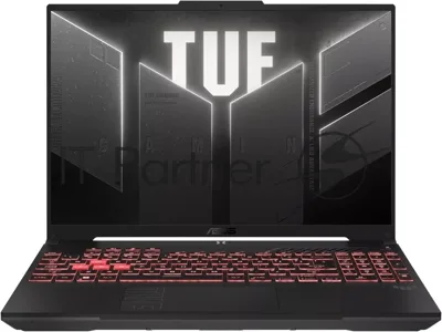 Ноутбук Asus TUF Gaming A16 FA607NUQ-WS73/16"/IPS/Ryzen 7 170/32Gb/512Gb SSD/NVIDIA GeForce RTX4050 6Gb/Windows 11 Home/серый/2.2kg